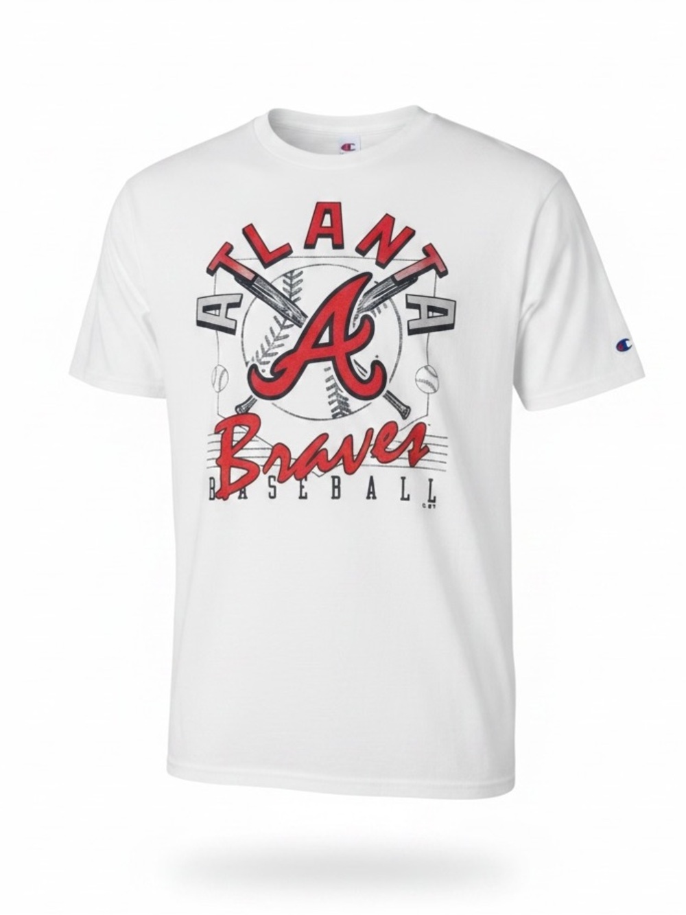 Champion MLB Atlanta Braves Baseball Short Sleeve Tee